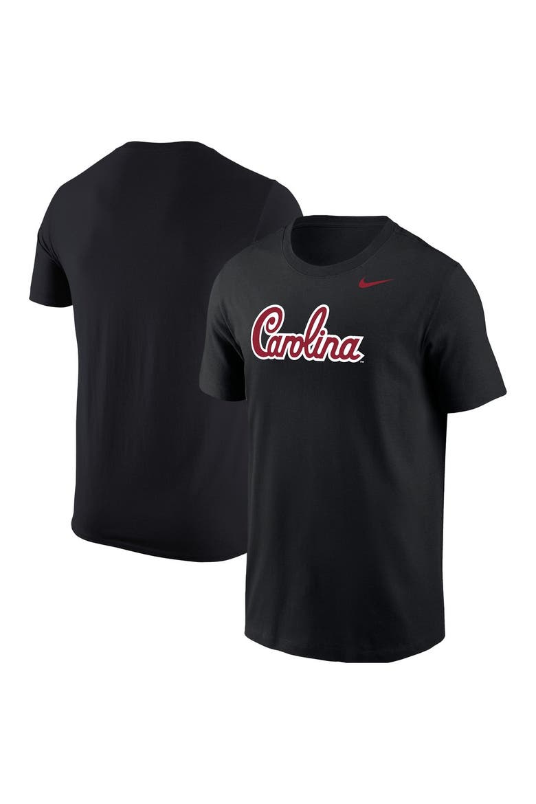 Men's Nike  Black South Carolina Gamecocks Script T-Shirt, Main, color, Black