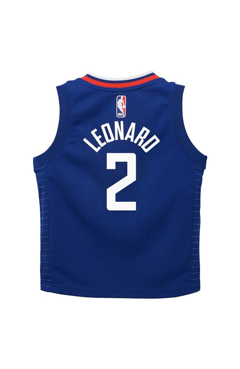 Nike Preschool Nike Kawhi Leonard Royal LA Clippers Dri-FIT Swingman Player Jersey - Icon Edition, Alternate, color, Royal