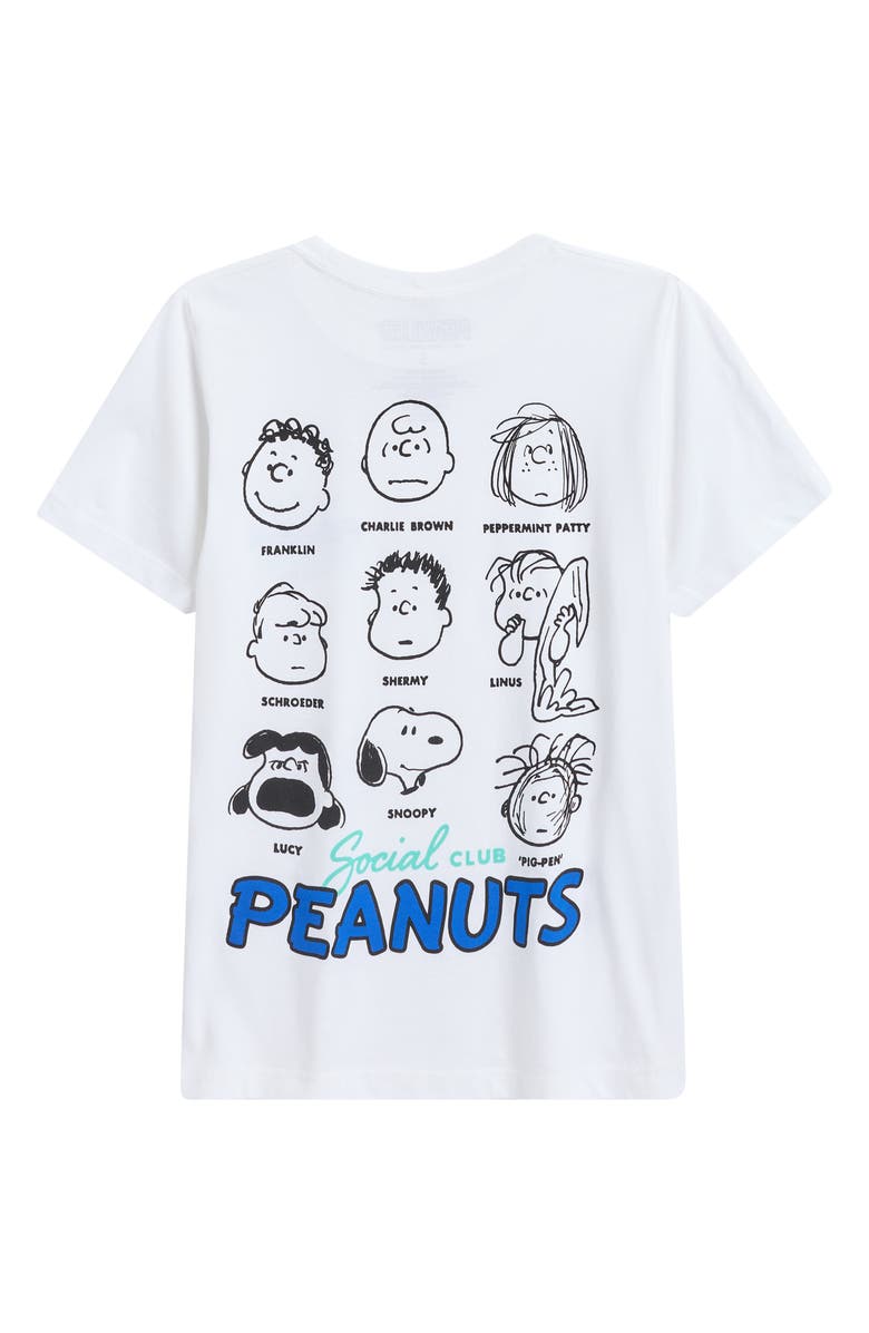 The Forecast Agency Kids' Peanuts<sup>®</sup> Social Club Graphic T-Shirt, Alternate, color, 