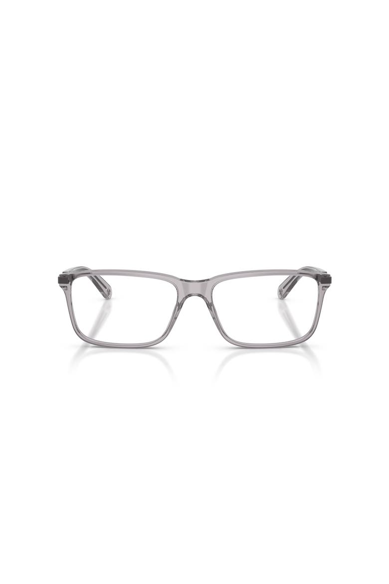 58mm Rectangle optical glasses, Alternate, color, Grey
