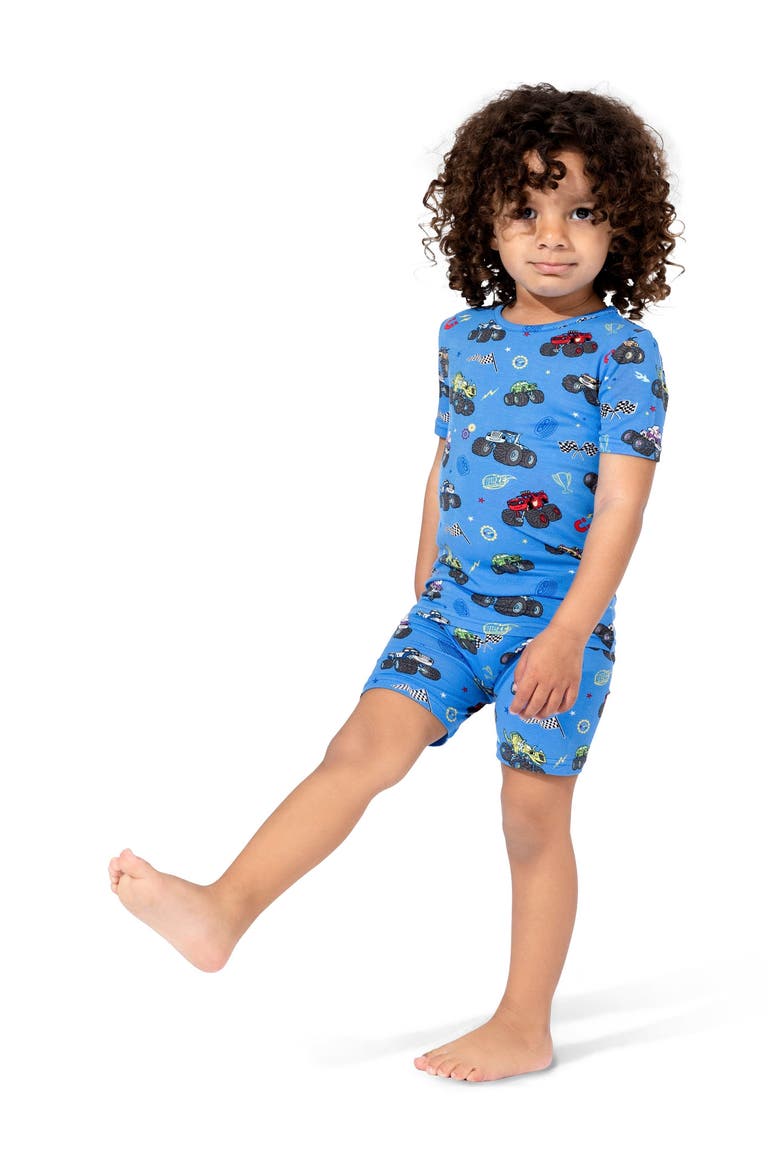 Blaze & Monster Kids 2-Piece Short Sleeve & Shorts Pajama Set, Alternate, color, Blaze and the Monster Machines