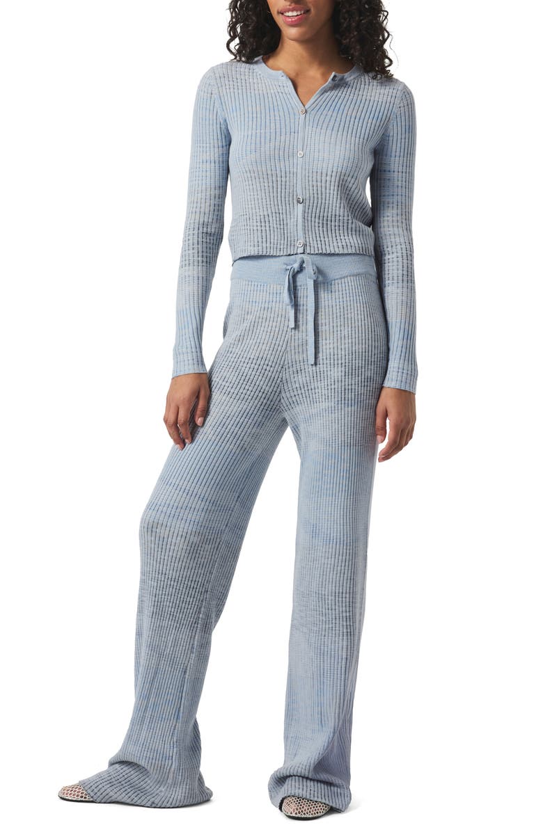 Splendid Adalyn Sweater Cardigan, Alternate, color, Blue Multi