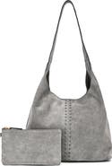 OLD TREND Hydrangea Genuine Leather Suede Classic Hobo Bag