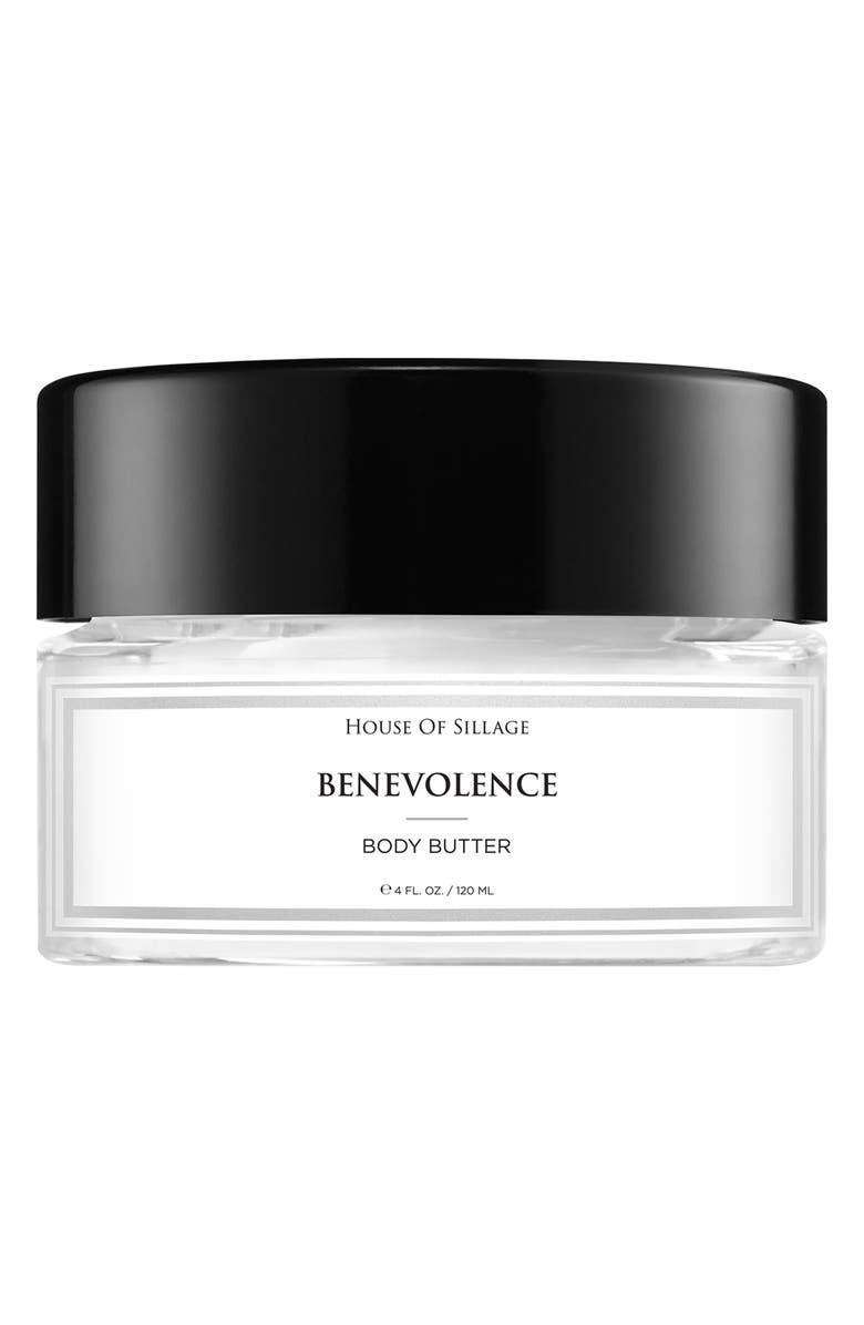 House of Sillage Benevolence Body Butter, Main, color,
