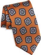 Jack Victor Charest Medallion Silk Tie