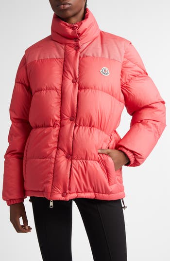 【SALE】MONCLER VERONEショートダウンジャケット Moncler Verone Convertible Down Puffer Jacket | Nordstrom