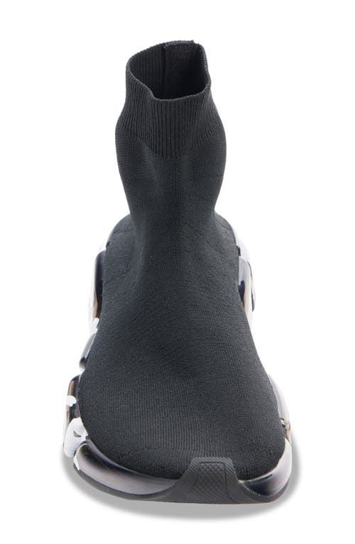 Shop Balenciaga Speed 2.0 Lt Sock Sneaker In Black/black/white