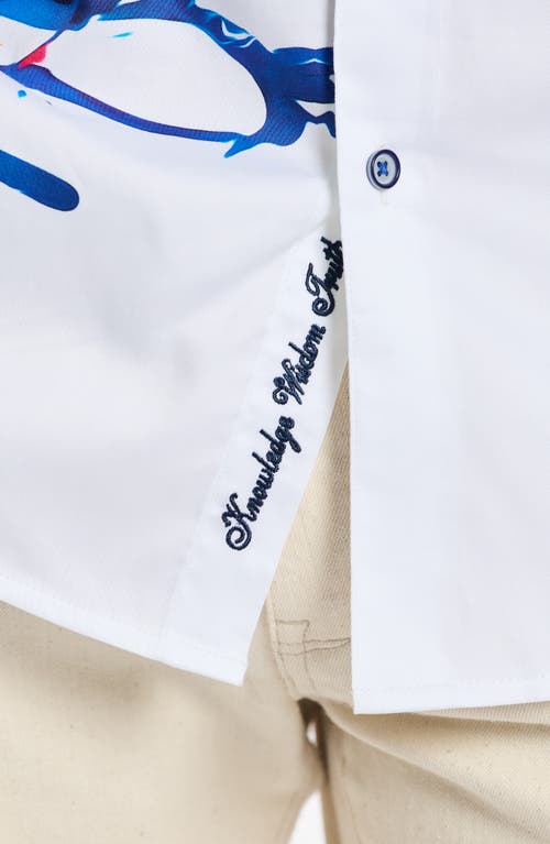 Robert Graham Three-sixty Short Sleeve Button Down Shirt
