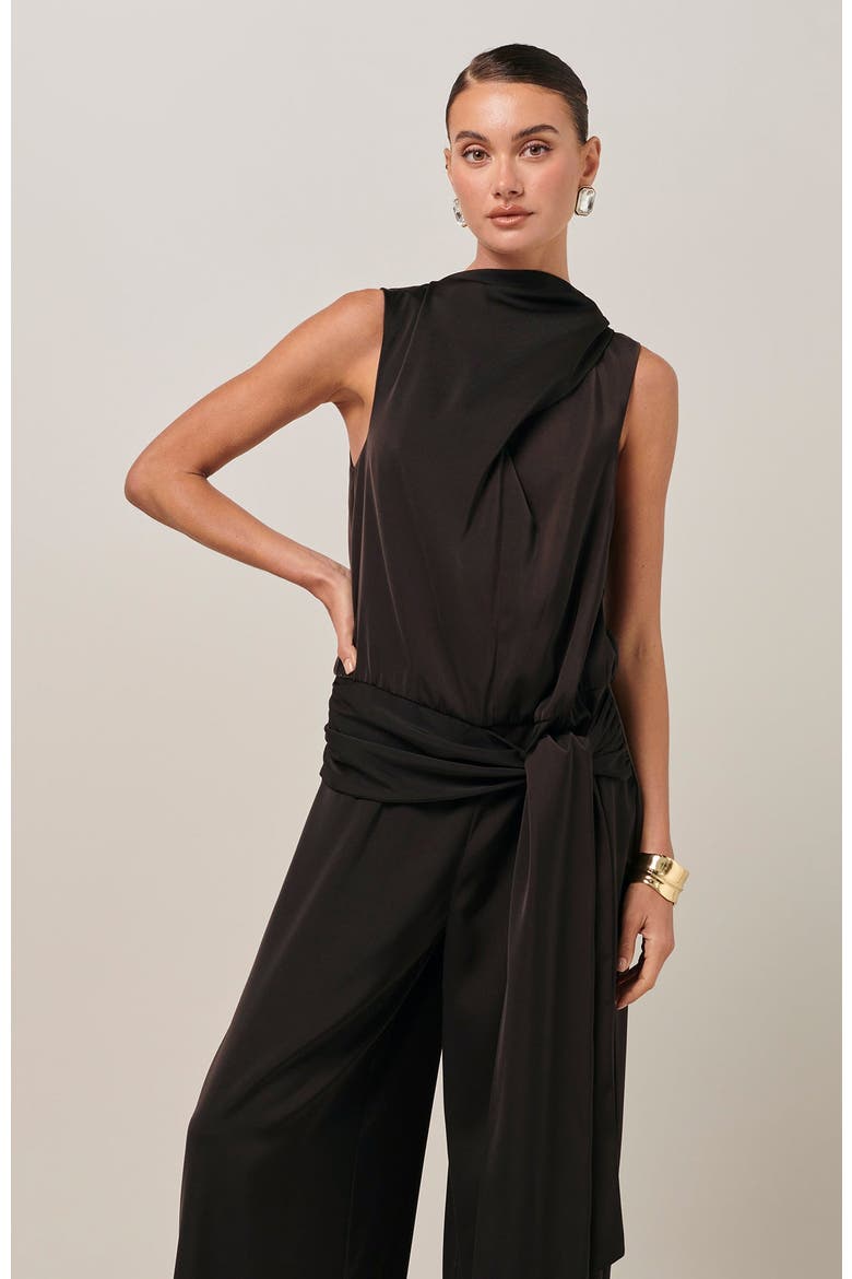 Elliana Jumpsuit, Alternate, color, Chocolate
