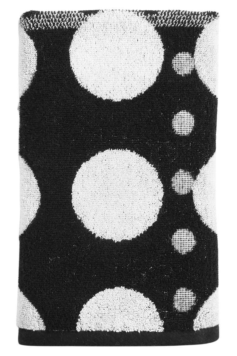 Dots 4-Piece Bath Towel & Hand Towel Set, Alternate, color, GREY