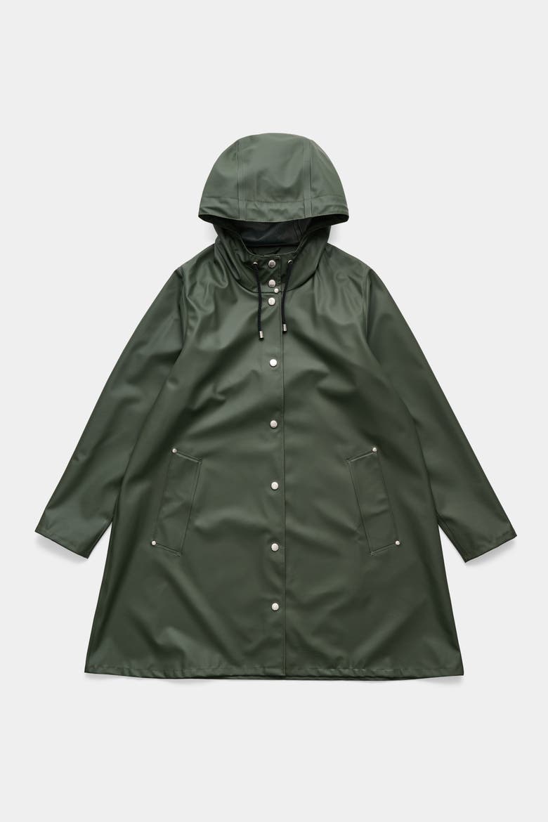 Mosebacke Lightweight Raincoat, Alternate, color, Green