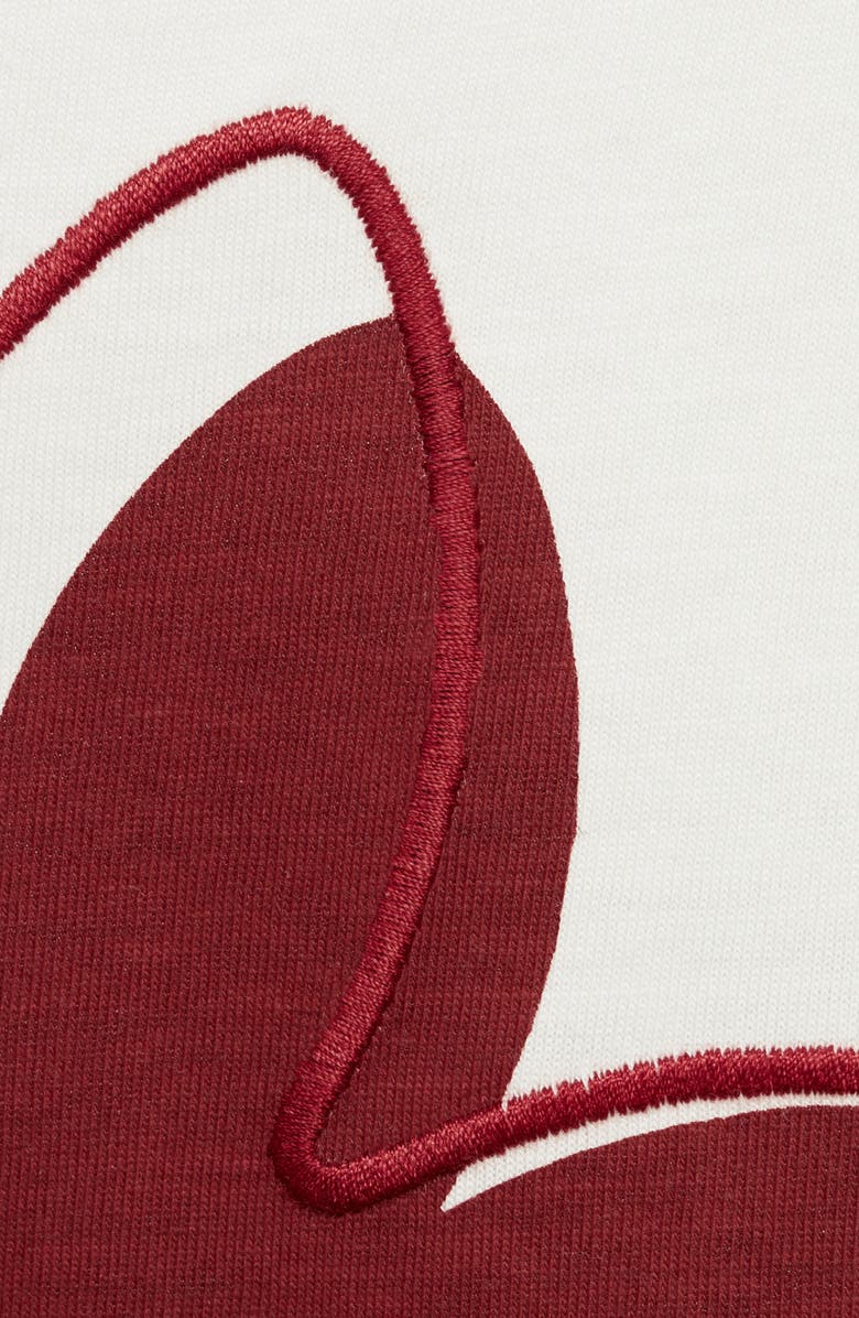 MANGO Graphic T-Shirt, Alternate, color, Burgundy