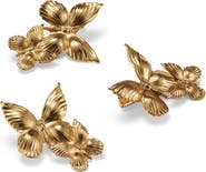 LELET NY Silvie Set of 3 Butterfly Hair Clips