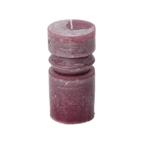 Unscented Pillar Candle