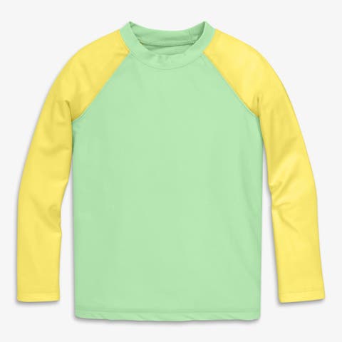 Kids Long Sleeve Baseball Rash Guard (Toddler, Little Kid, & Big Kid)