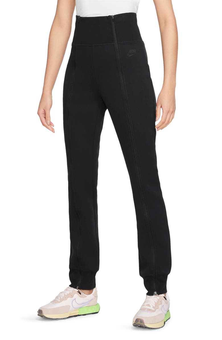 Nike Sportswear Tech Fleece High Waist Slim Zip Pants, Main, color, 