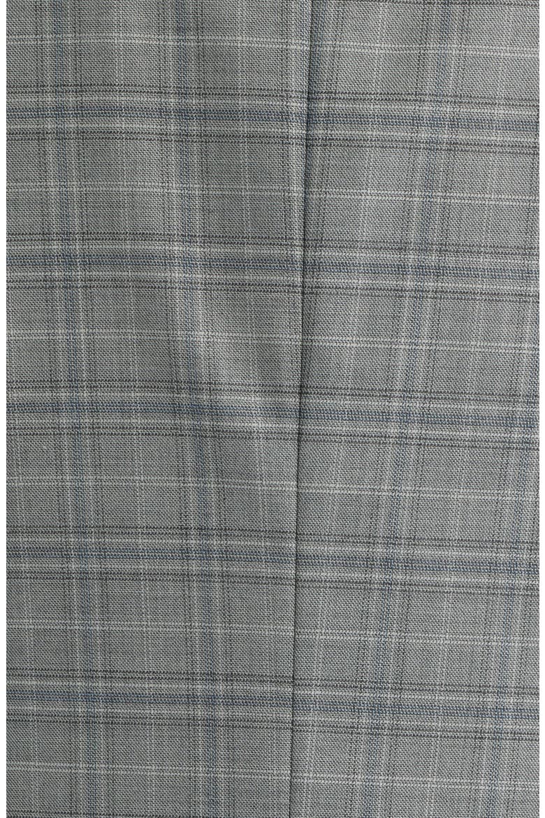 Hutson Slim Fit Plaid Stretch Sport Coat, Alternate, color, SILVERY GREY