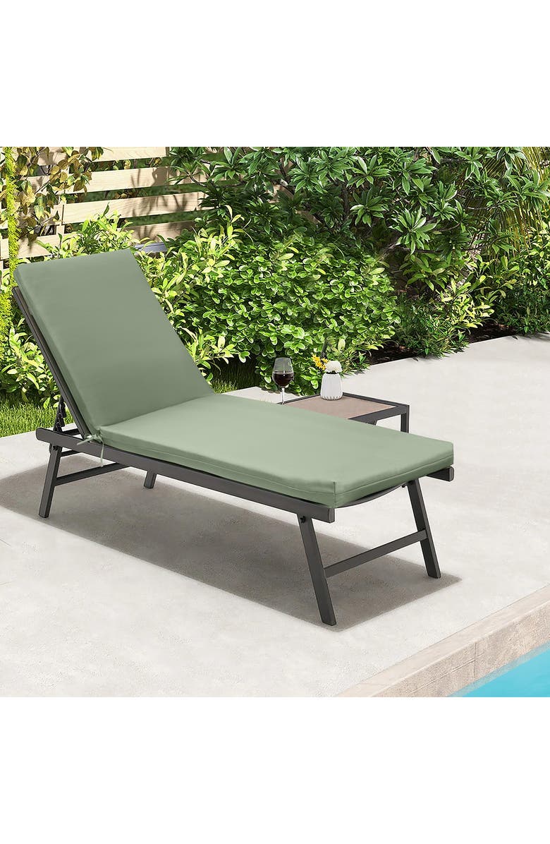 Outdoor Decor by Commonwealth Patio Lounge Chair Cushion, Alternate, color, 