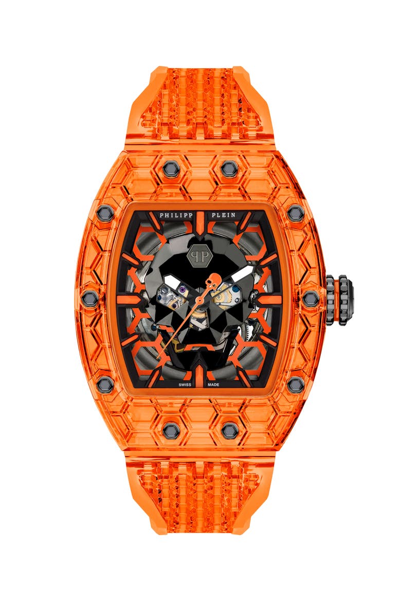 Crypto King Vulcan-X Watch Men, Main, color, orange