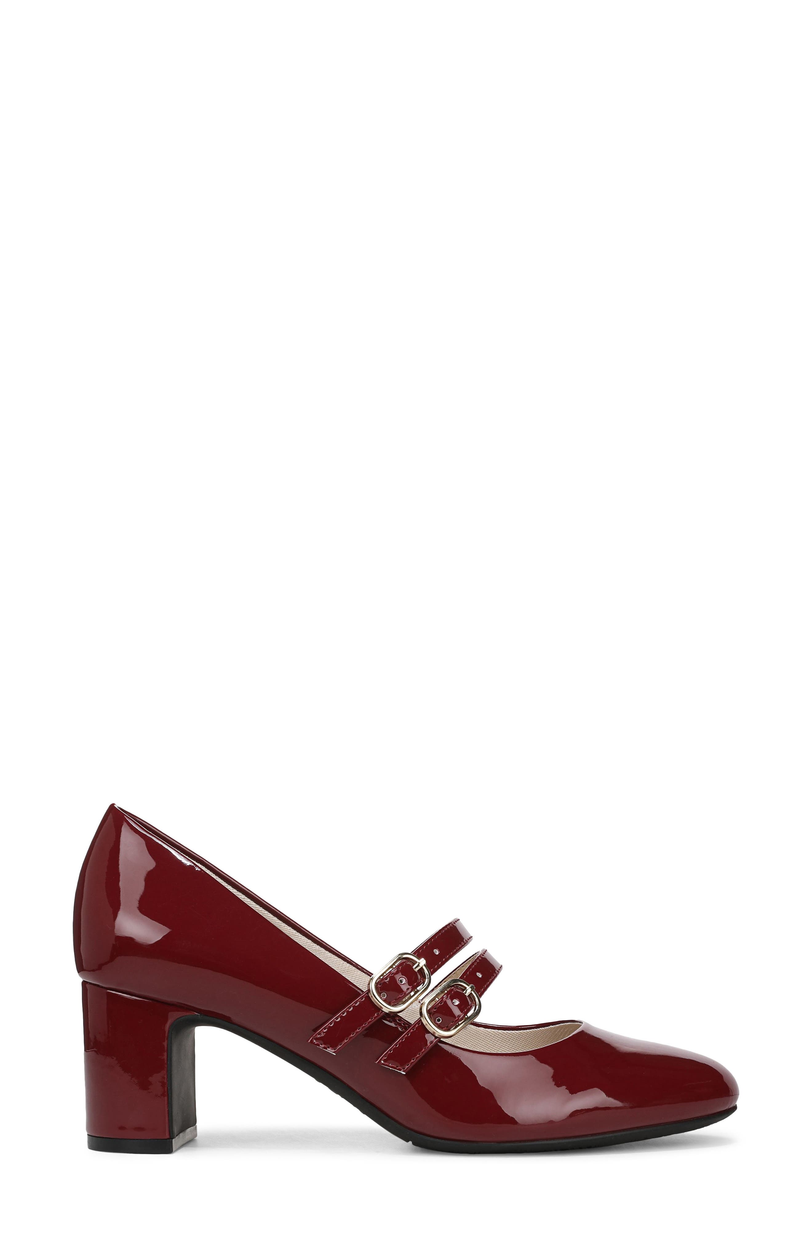 LifeStride True Mary Jane Pump, Alternate, color, Dark Cherry