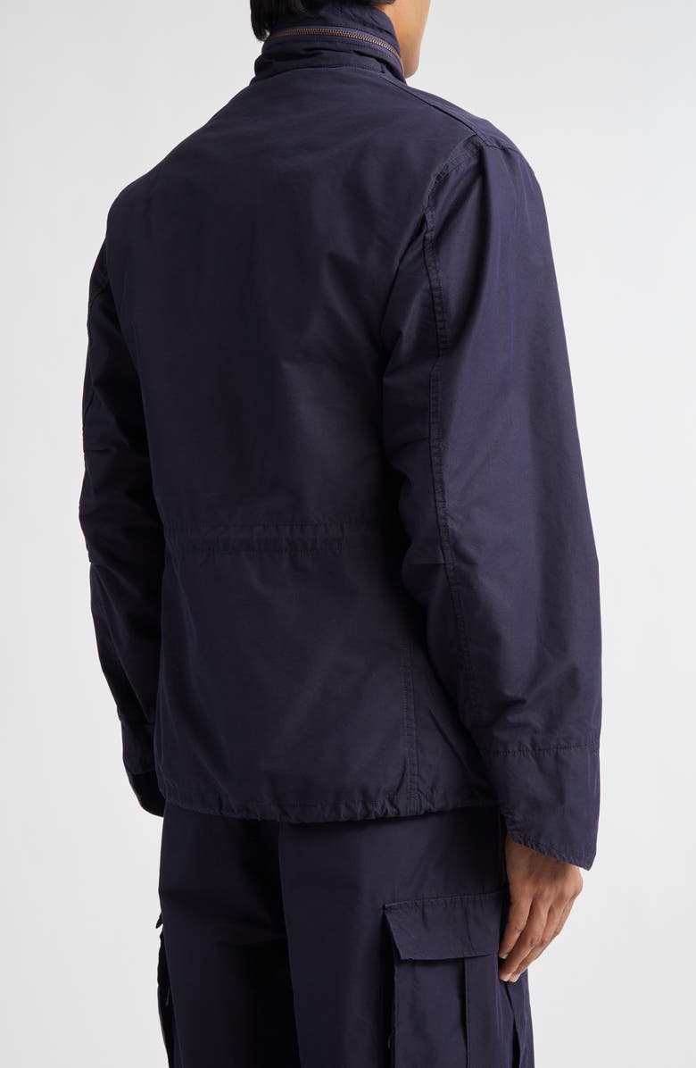 BEAMS Cotton & Nylon Field Jacket, Alternate, color, Navy