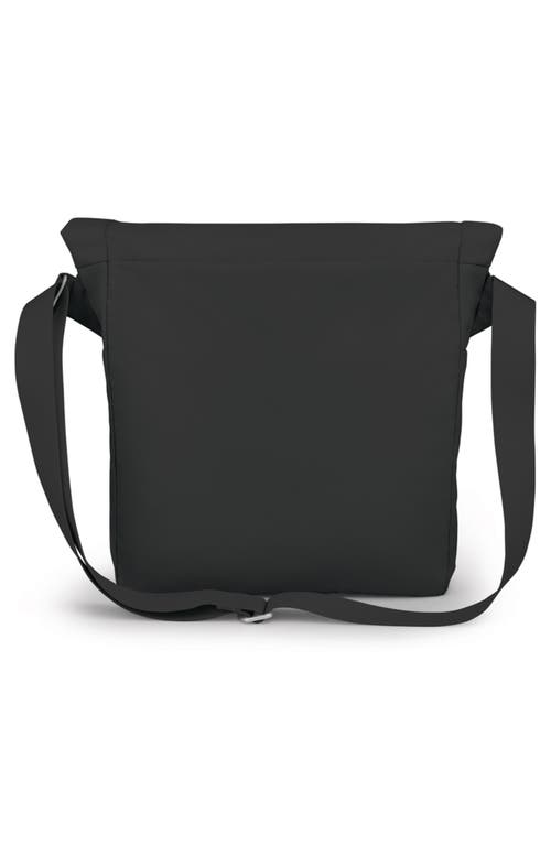 Osprey Arcane Foldover Crossbody In Black