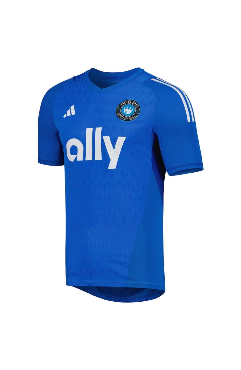 adidas Men's adidas Blue Charlotte FC 2023 Replica Goalkeeper Jersey, Alternate, color, 
