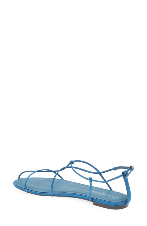 Jeffrey Campbell Trawl Ankle Strap Sandal In Blue