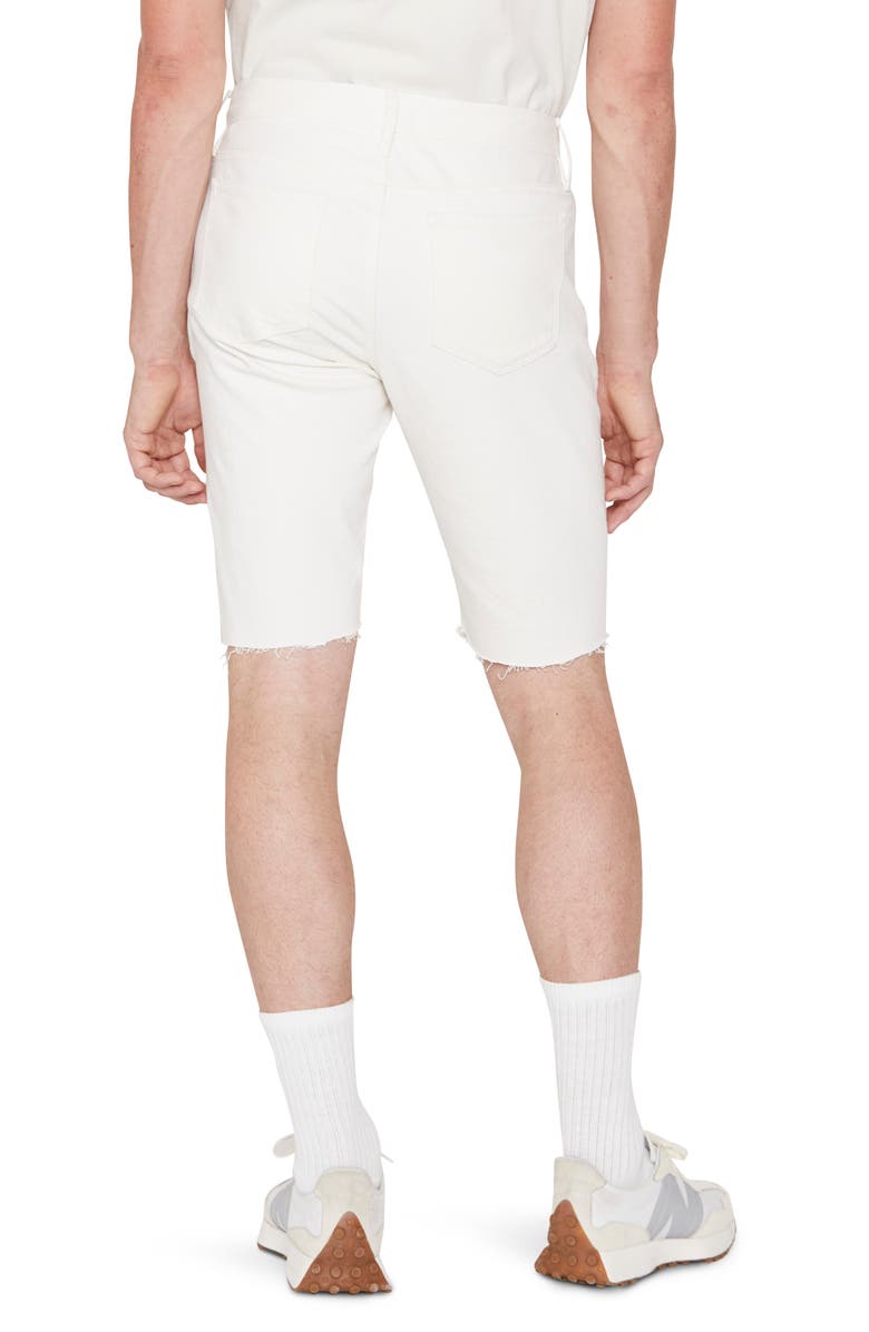 FRAME L’Homme Relaxed Cutoff Shorts, Alternate, color, Au Natural Grind