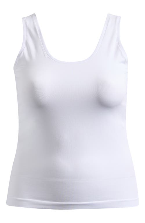 Nordstrom Seamless Smoothing Tank In White