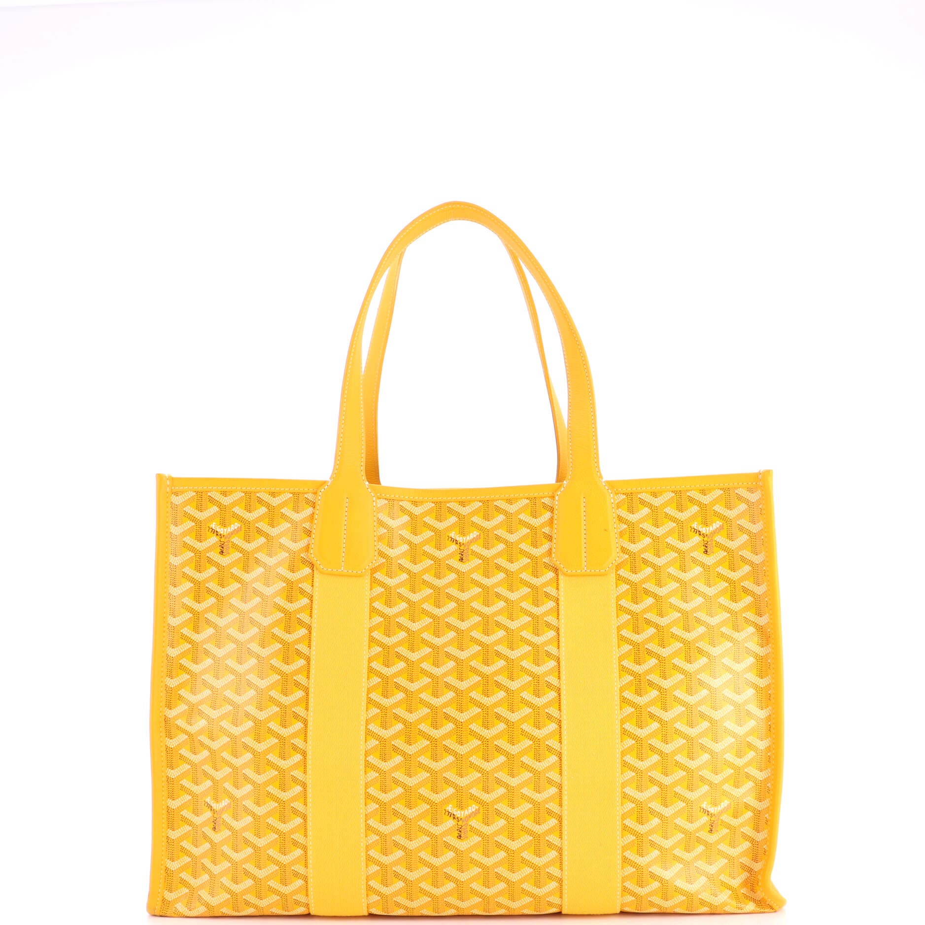 Villette Tote Printed Coated Canvas MM, Alternate, color, Yellow