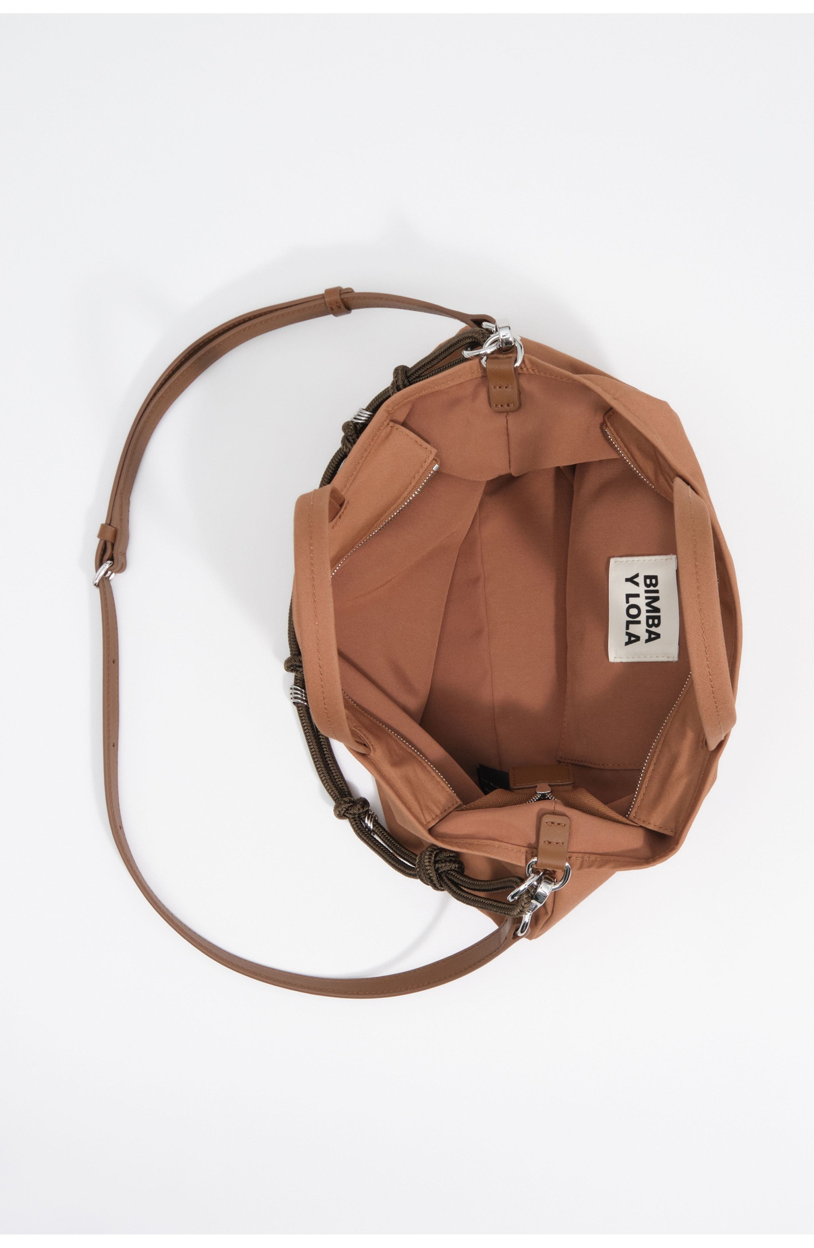 Cotton Shopper Bag, Alternate, color, LIGHT BROWN