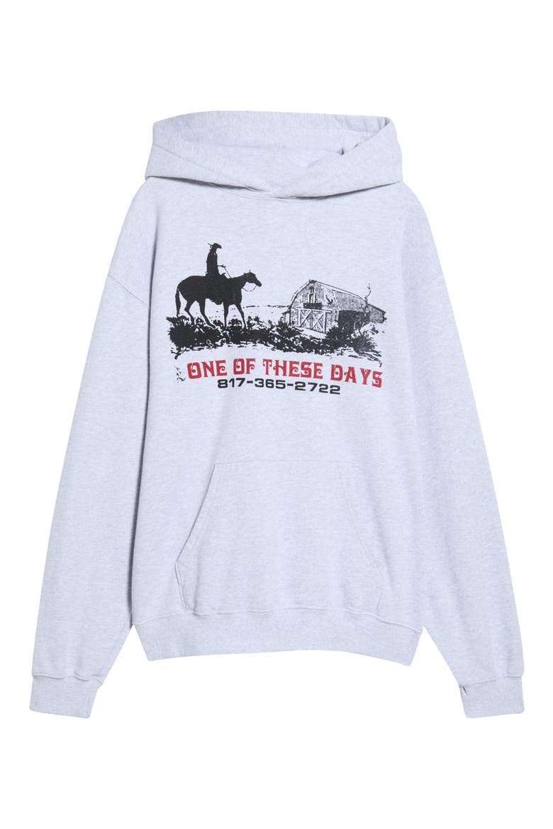 Trail of Dust Graphic Hoodie, Main, color, HEATHER GREY