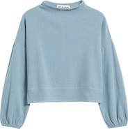 CITY BLUES Funnel Neck Sweatshirt