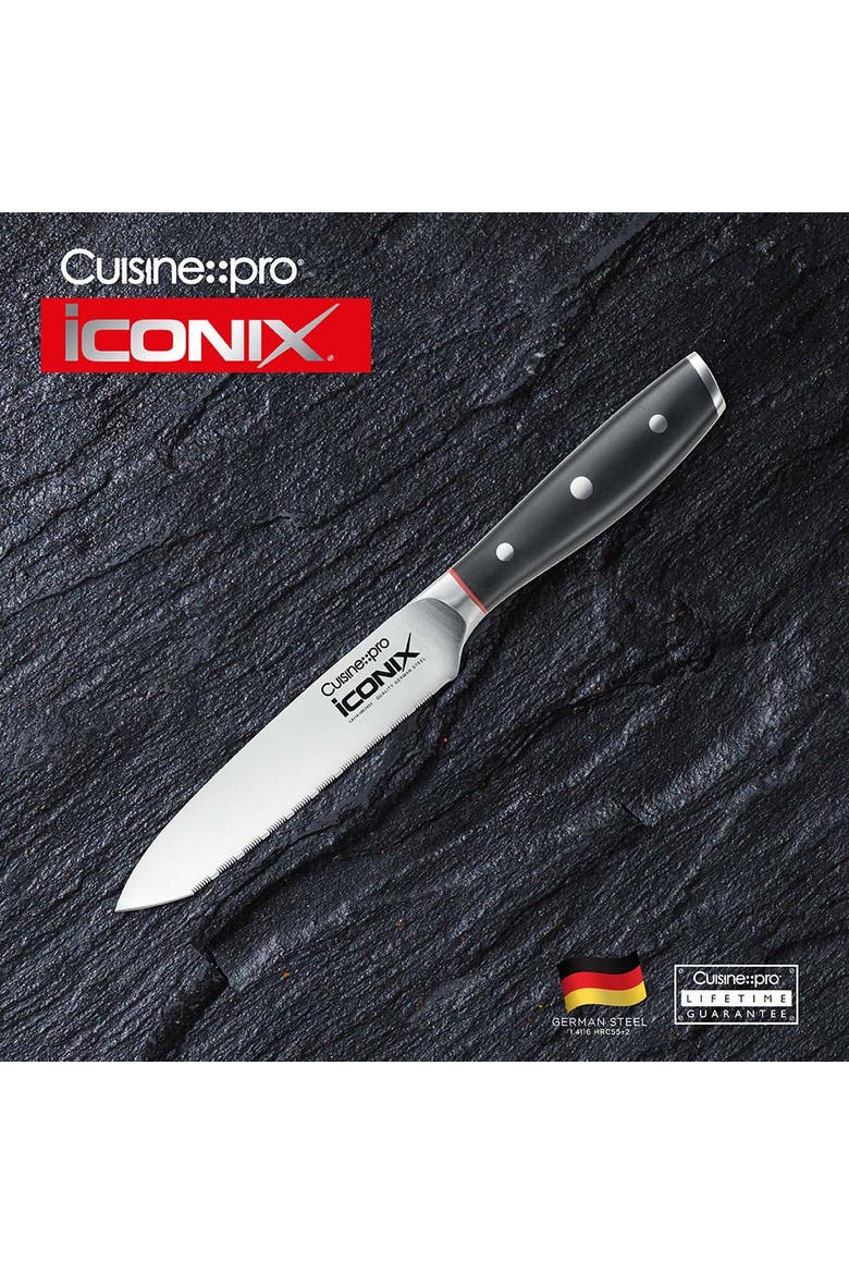 iconiX® 5.5" Try Me All-Purpose Knife, Alternate, color, Black