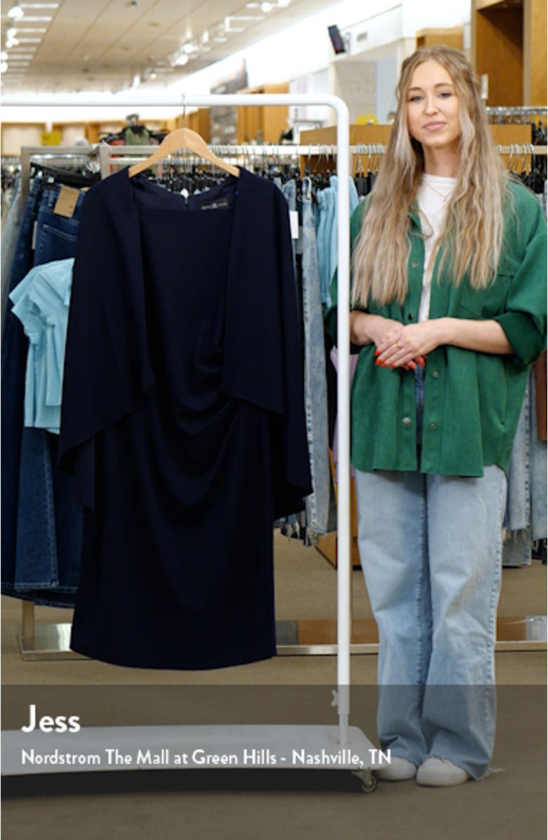 Cape Sheath Dress, sales video thumbnail