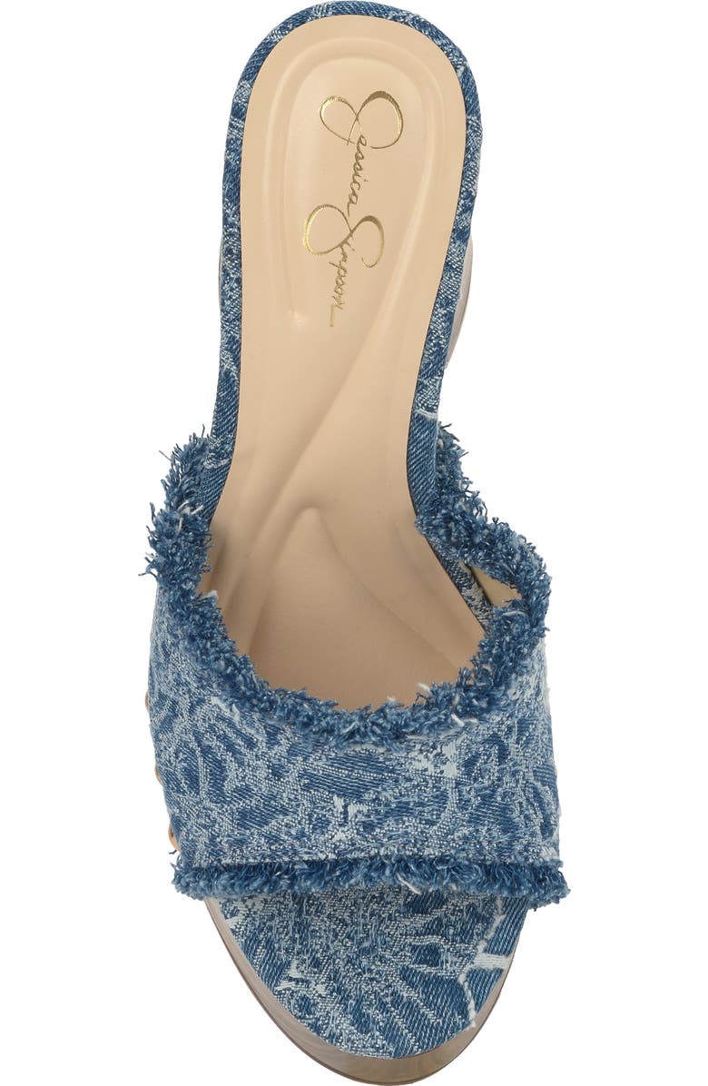 Jessica Simpson Cezia Platform Sandal, Alternate, color, Medium Blue