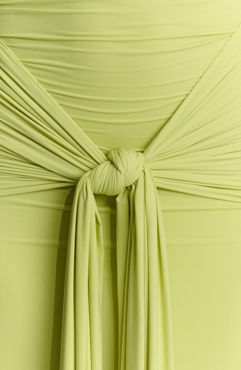 Naked Wardrobe Cowl Neck Maxi Dress, Alternate, color, 