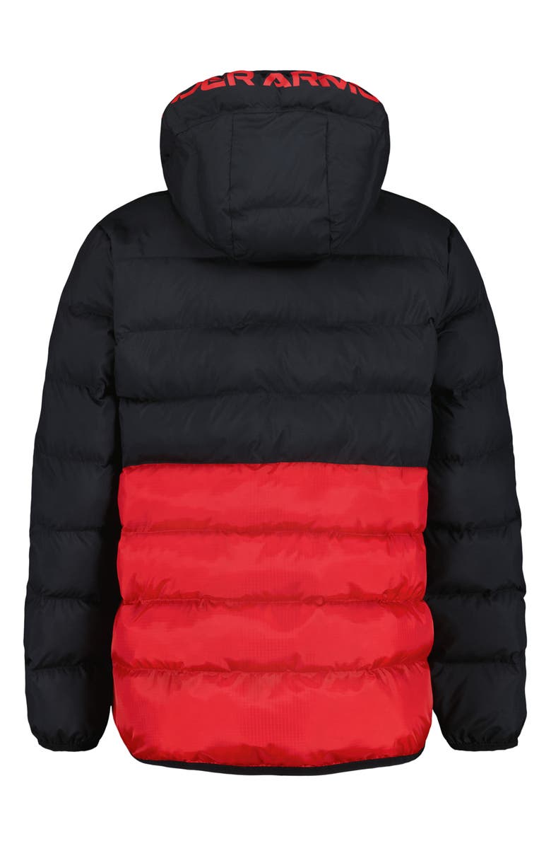 Under Armour Kids' Pronto Puffer Jacket, Alternate, color, Black