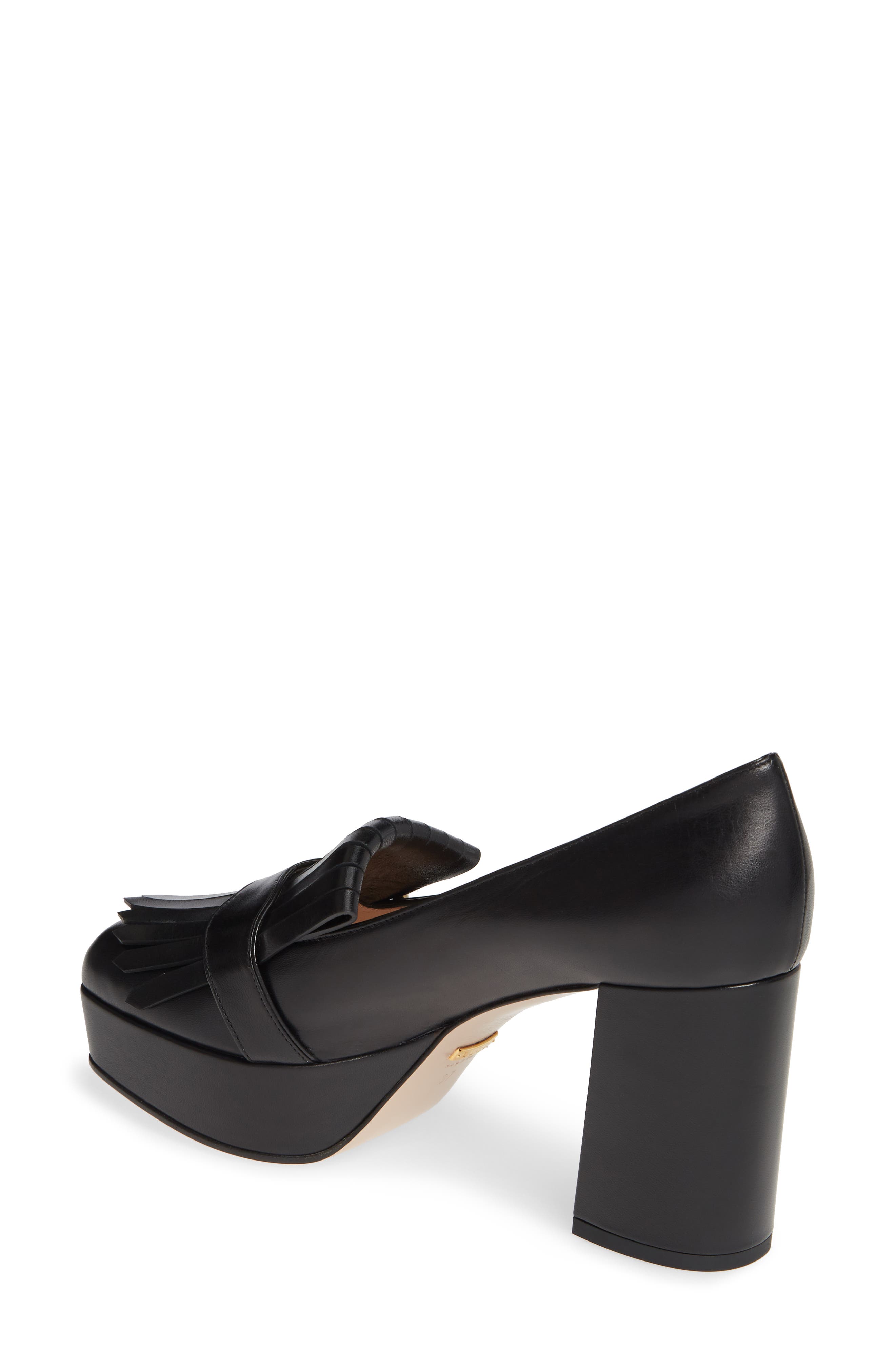 Gucci Kiltie Fringe Platform Pump, Alternate, color, 