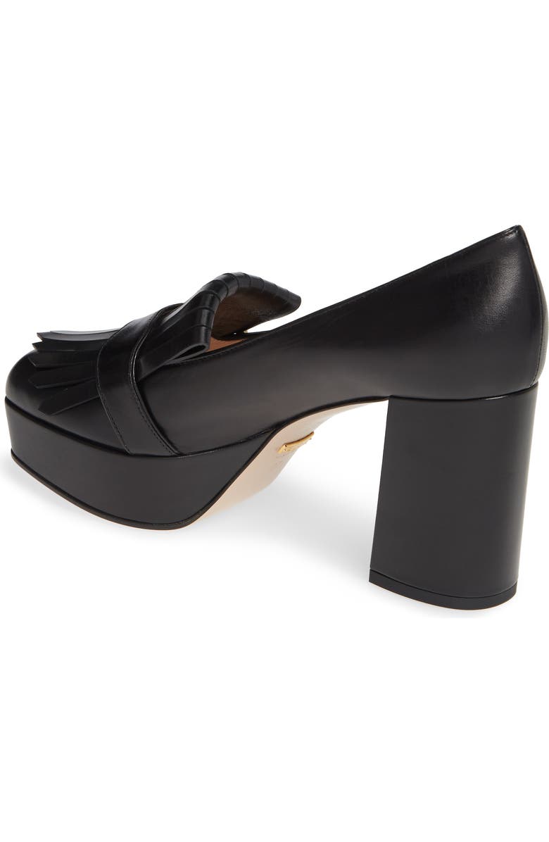 Gucci Kiltie Fringe Platform Pump, Alternate, color,