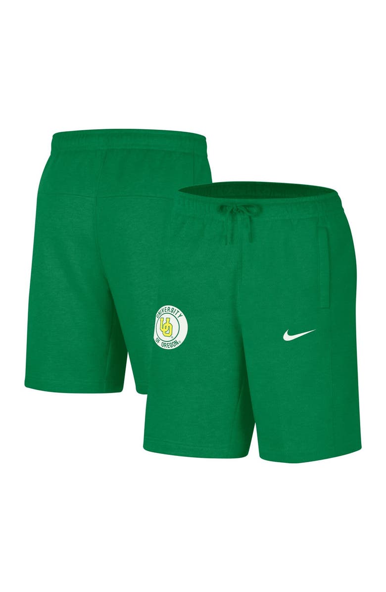 Nike Men's Nike Green Oregon Ducks Logo Shorts, Main, color, Green