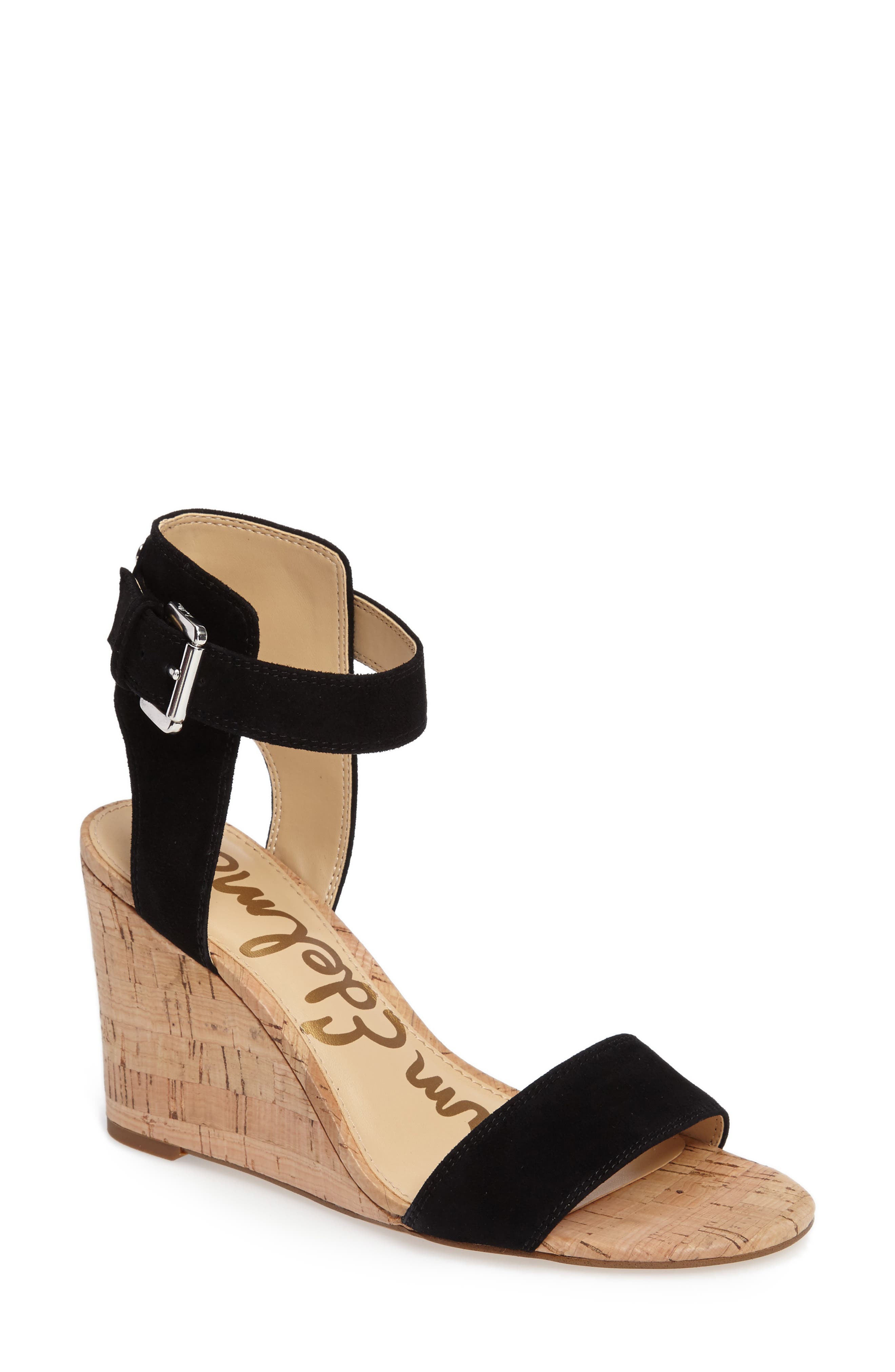 Sam Edelman Willow Strappy Wedge Sandal, Main, color, 