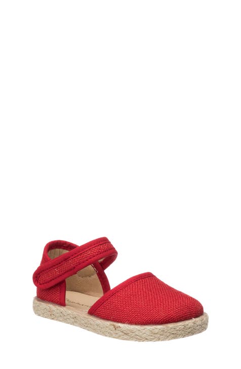 Baby girl red fashion sandals