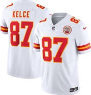 Nike Men's Nike Travis Kelce White Kansas City Chiefs Vapor F.U.S.E. Limited Jersey