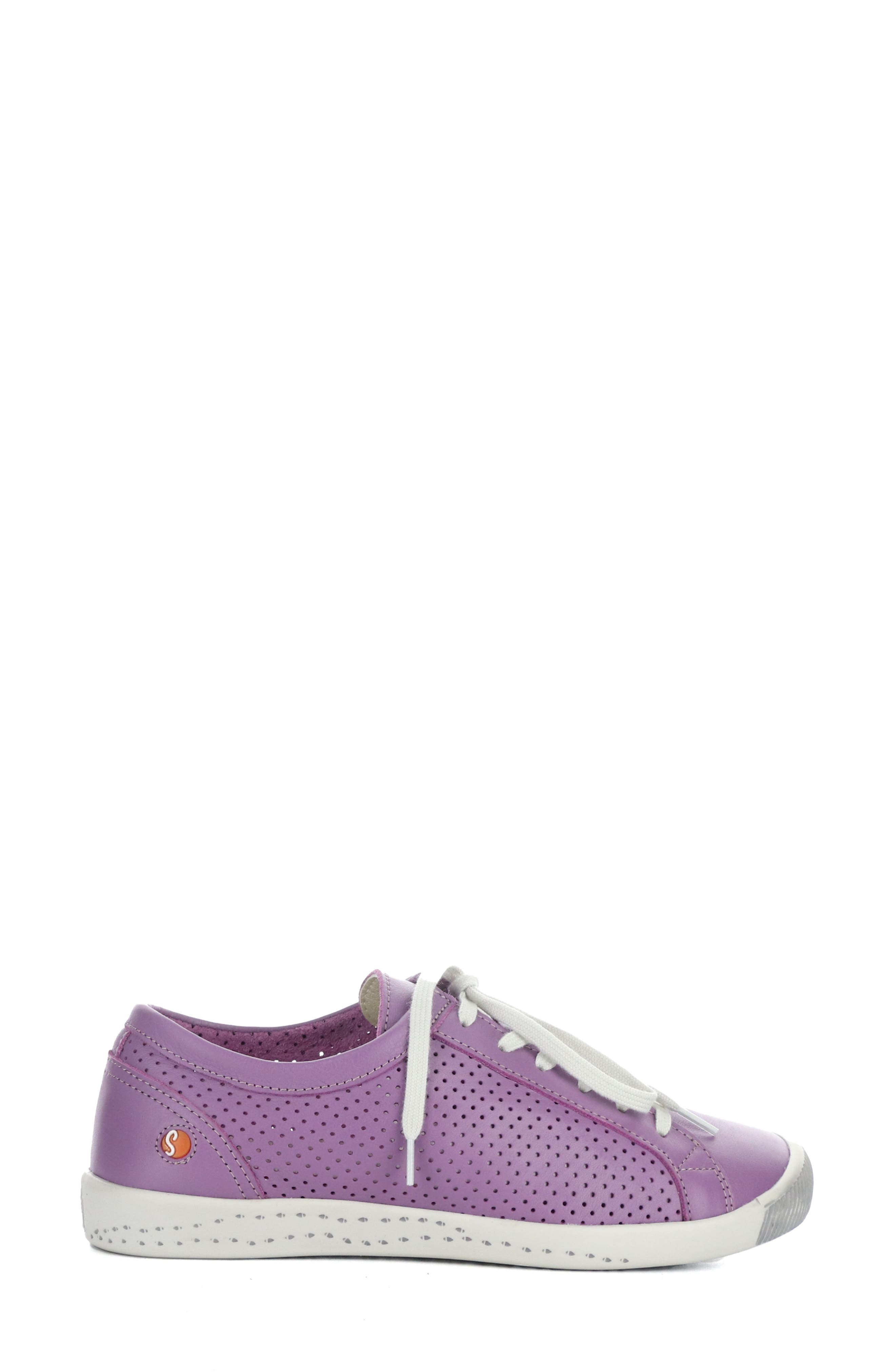 Softinos by Fly London Ica Sneaker, Alternate, color, 049 Lavender Smooth