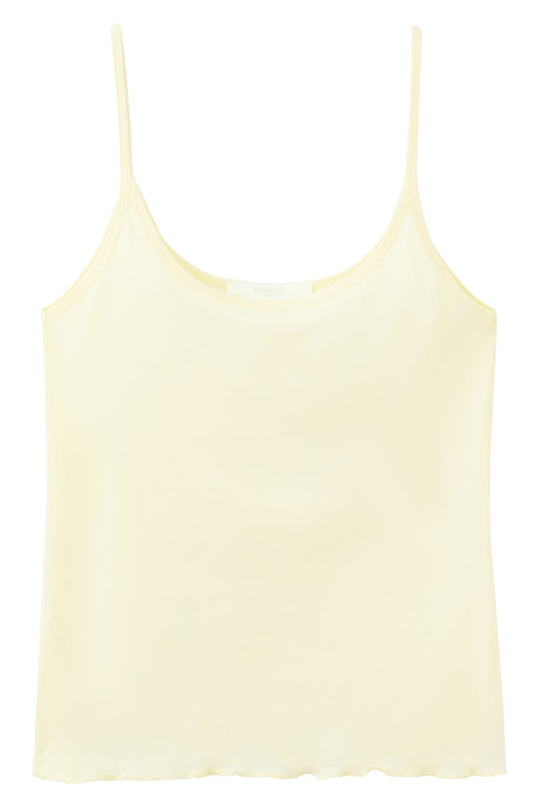 Microfiber Pajama Camisole, Alternate, color, PASTEL YELLOW