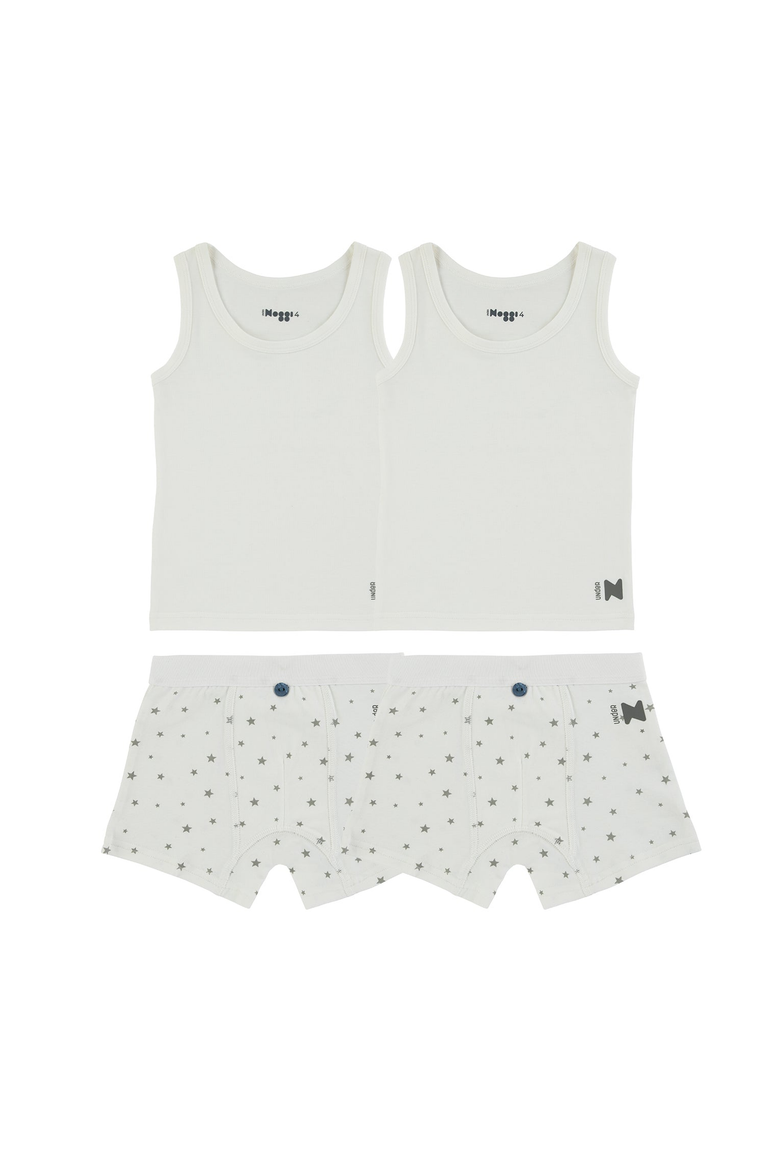 Buttoned Loungewear set, Main, color, White