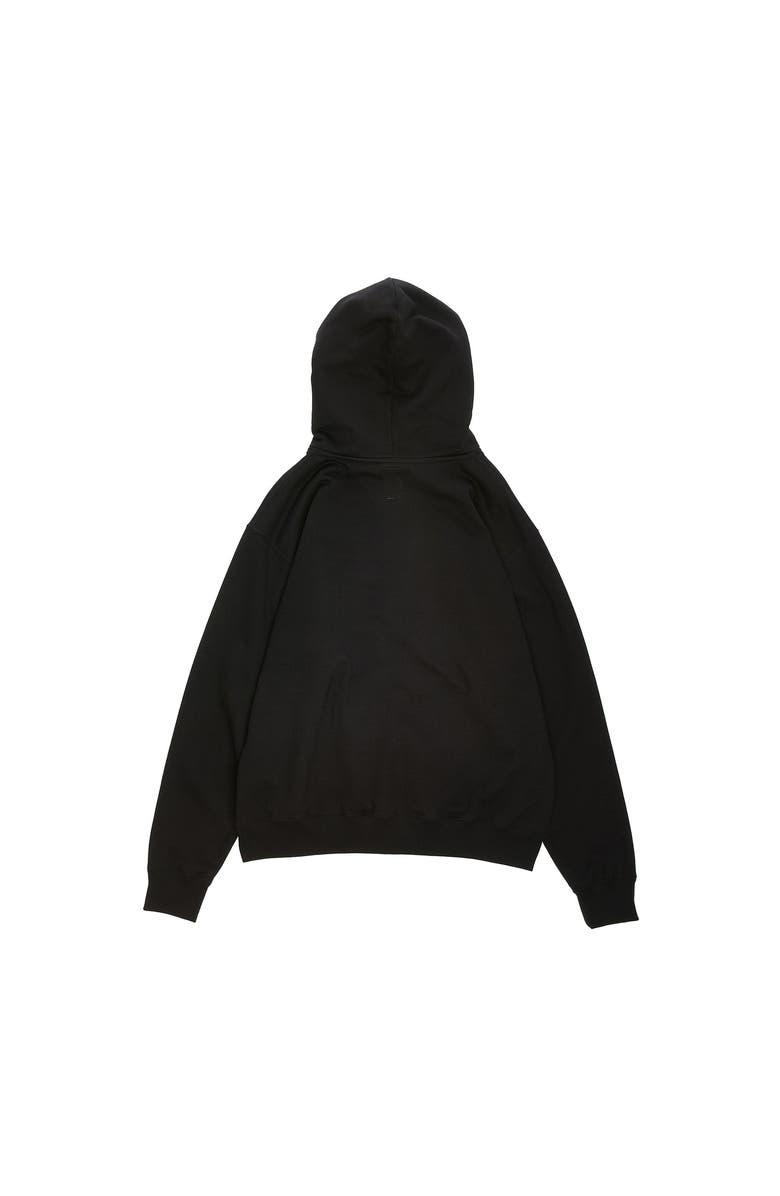 vowels Double Scribble Hoodie, Alternate, color, Black