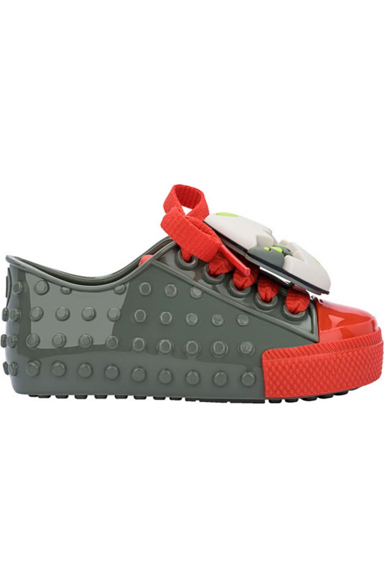 Mini Melissa Polibolha Dino Sneaker, Alternate, color,